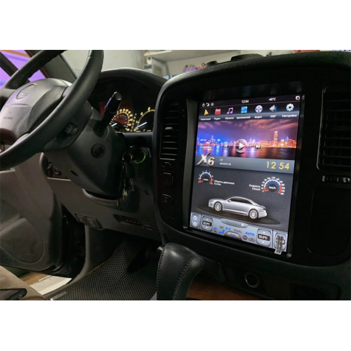 Магнитола Тесла CarMedia ZF-1268-DSP Tesla-Style для Toyota Land Cruiser 100 1992-2002 на Android 9.0
