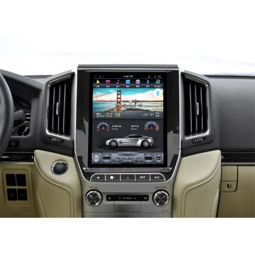 Магнитола Тесла CarMedia ZF-1205-DSP Tesla-Style для Toyota LC 200 2015-2018 на Android 9.0