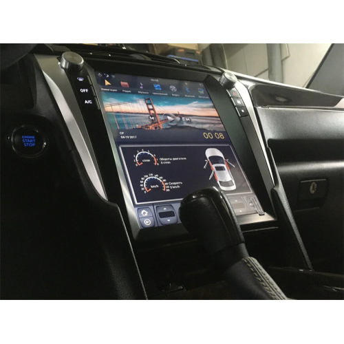 Магнитола Тесла CarMedia ZF-1206-DSP Tesla-Style для Toyota Camry 11.2011+ (V50, V55) на Android 9.0