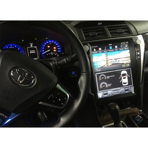 Магнитола Тесла CarMedia ZF-1206-DSP Tesla-Style для Toyota Camry 11.2011+ (V50, V55) на Android 9.0