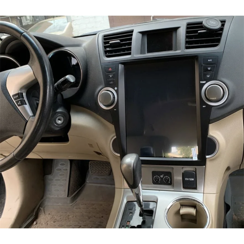 Магнитола Тесла CarMedia ZF-1225-DSP Tesla-Style для Toyota Highlander 2007-2013 U40 на Android 9.0