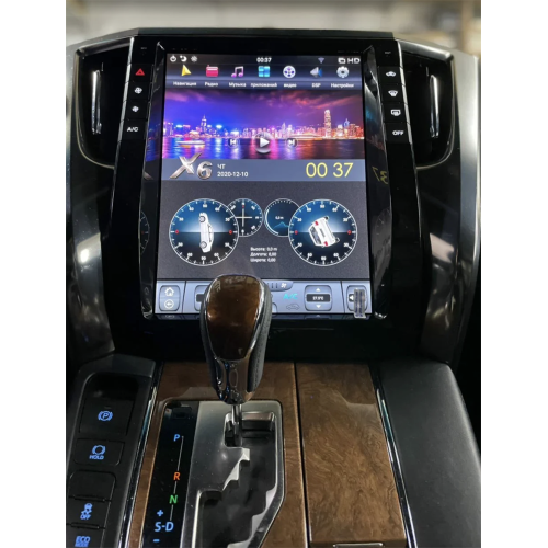 Магнитола Тесла CarMedia ZF-1308L-DSP Tesla-Style для Toyota Alphard 2015-2019 на Android 9.0
