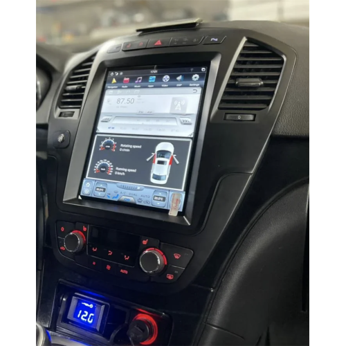 Магнитола Тесла CarMedia ZF-1069BL-DSP Tesla-Style для Opel Insignia 2009–2013 (цвет панели: черный) на Android 9.0