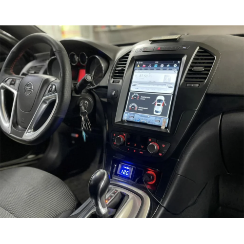 Магнитола Тесла CarMedia ZF-1069BL-DSP Tesla-Style для Opel Insignia 2009–2013 (цвет панели: черный) на Android 9.0