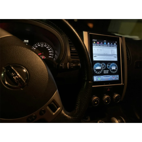 Магнитола Тесла CarMedia ZF-1008-DSP Tesla-Style для Nissan X-Trail II (T31) 2007-2014 на Android 9.0