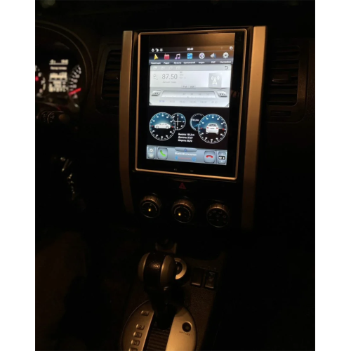 Магнитола Тесла CarMedia ZF-1008-DSP Tesla-Style для Nissan X-Trail II (T31) 2007-2014 на Android 9.0