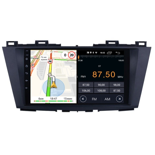 Штатная магнитола Parafar PF164LTX для Mazda 5 II (CW) 2010-2016 на Android 10.0