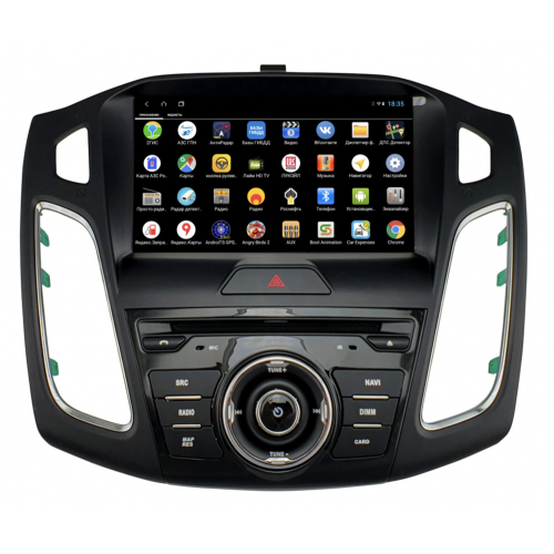 Штатная магнитола Parafar для Ford Focus 3 2015+ на Android 12.0 (PF155XHDDVD)