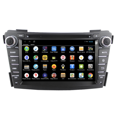 Штатная магнитола Parafar PF172XHDDVD для Hyundai i40 I 2012-2019 c DVD на Android 12.0