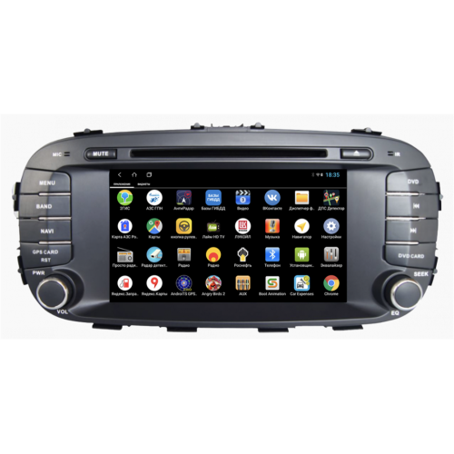 Штатная магнитола Parafar PF526XHDDVD для KIA Soul II 2013-2019 на Android 12.0