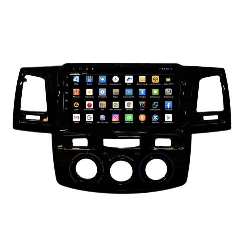 Штатная магнитола Parafar PF062XHD-AC для Toyota Hilux VII, Fortuner I 2011-2015 на Android 12.0