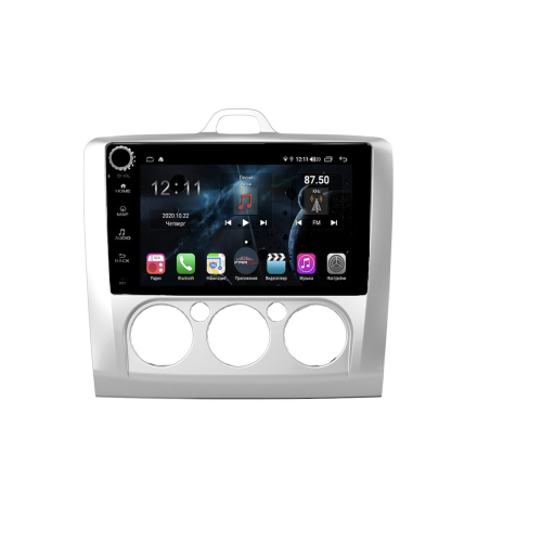 Магнитола Farcar H003RB (S400) для Ford Focus, Mondeo, C-Max, Galaxy (с климатом) с кнопками на Android 10.0
