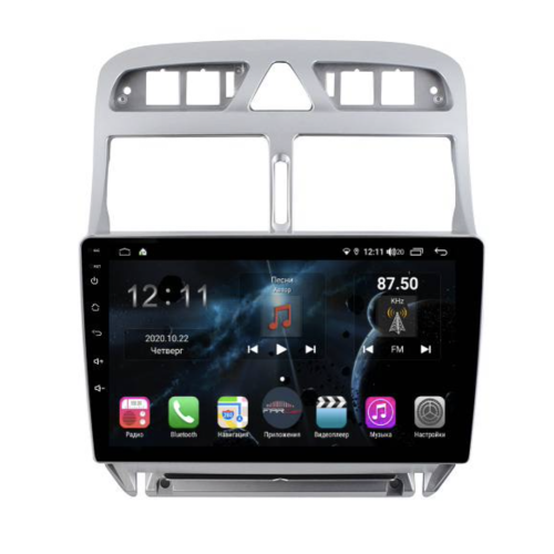 Магнитола Farcar H017R (S400) для Peugeot 307 I 2001-2008 на Android 10.0