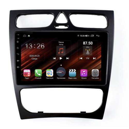 Магнитола Farcar XH1264R (S400) (6/128ГБ) для Mercedes Benz C-class (W203) 2000-2004 на Android 10.0