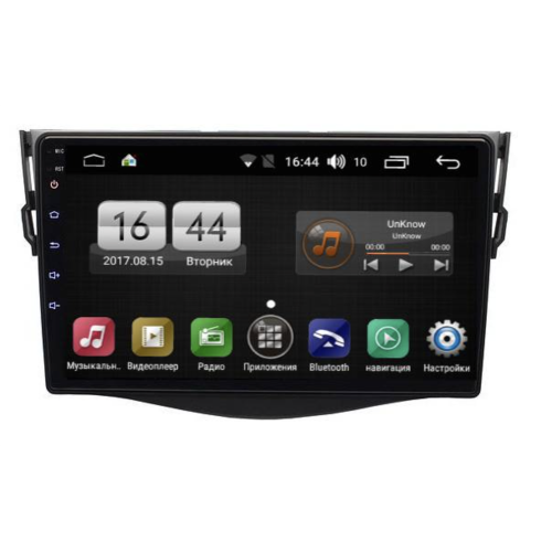 Магнитола FARCAR LX018-9R (S195) для Toyota RAV4 (XA30) 2006-2013 на Android 8.1