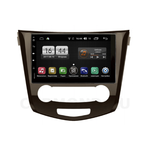 Магнитола FARCAR LX665R (S195) для Nissan Qashqai, X-Trail Кондиционер на Android 8.1