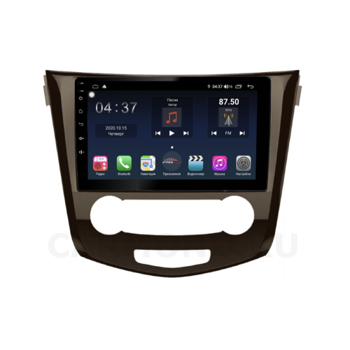 Магнитола Farcar TG665R (S400) для Nissan Qashqai II, X-Trail III (T32) 2015-2024 кондиционер на Android 10.0