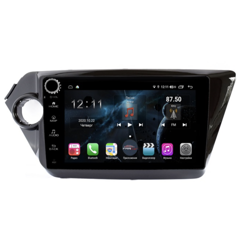 Магнитола Farcar H106RB (S400) для Kia Rio III 2011-2017 на Android 10.0 с кнопками