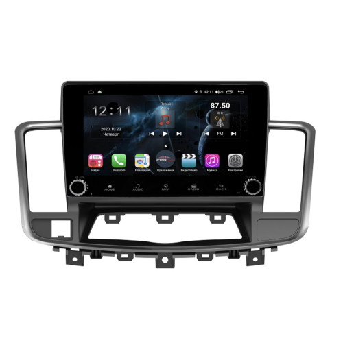 Магнитола Farcar H1076RB (S400) для Nissan Teana II 2008-2013 на Android 10.0 с кнопками