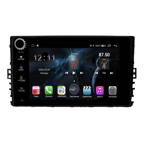 Магнитола Farcar H1081RB (S400) для Volkswagen на Android 10.0 с кнопками