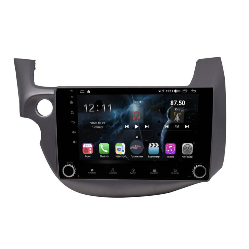 Магнитола Farcar H1141RB (S400) для Honda Jazz 2008-2014 на Android 10.0 c кнопками