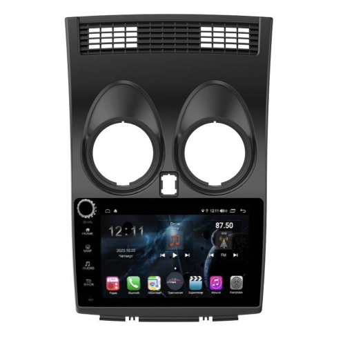 Магнитола Farcar H1170RB (S400) для Nissan Qashqai I 2007-2013 на Android 10.0 c кнопками