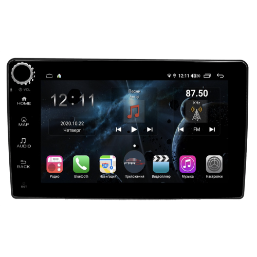 Магнитола Farcar H1207RB (S400) для Lada Granta I, Kalina II 2011-2018 на Android 10.0 с кнопками