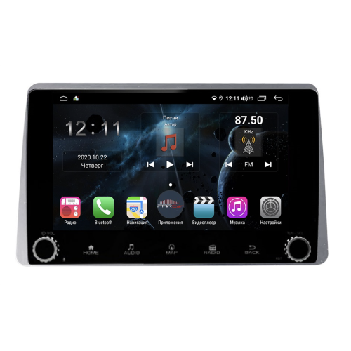 Магнитола Farcar H1222RB (S400) для Renault Duster 2020+ на Android 10.0 с кнопками