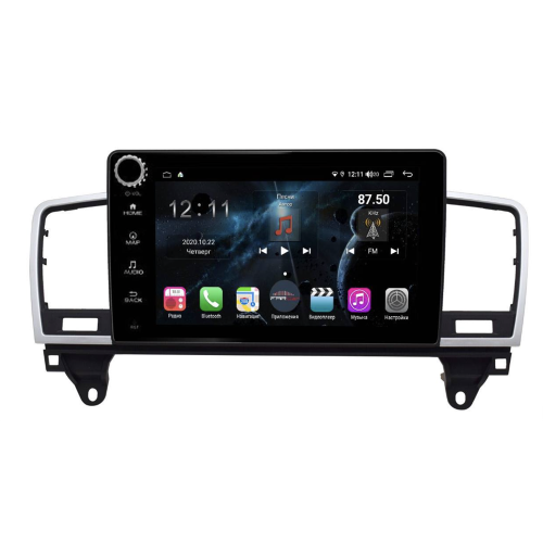 Магнитола Farcar H1241RB (S400) для Mercedes ML-class 2011-2015, GL-class 2012-2016 на Android 10.0 c кнопками