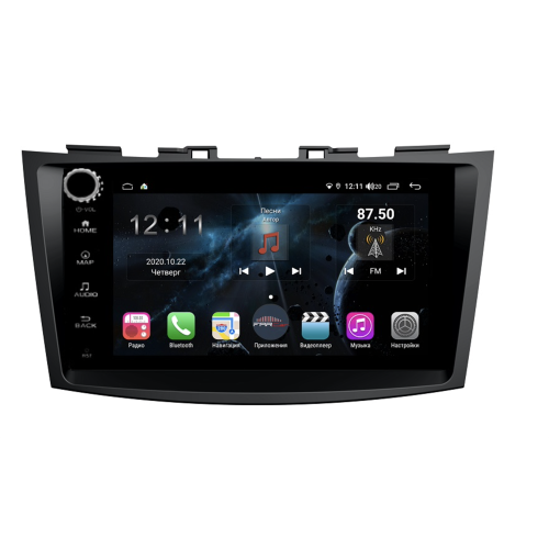 Магнитола Farcar H179RB (S400) для Suzuki Swift IV 2011-2017 на Android 10.0 с кнопками