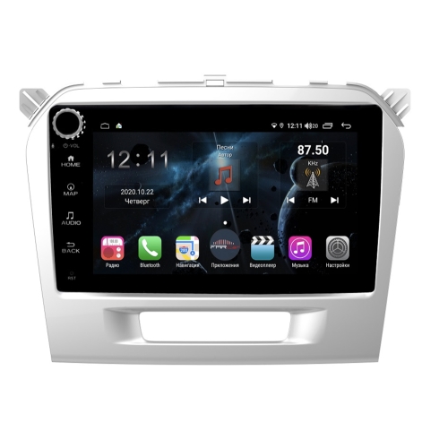 Магнитола Farcar H212/571RB (S400) для Suzuki Vitara 2015+ на Android 10.0 c кнопками