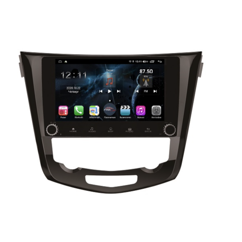 Магнитола Farcar H665RB (S400) для Nissan Qashqai II, X-Trail III (T32) 2015-2024 на Android 10.0 климат с кнопками