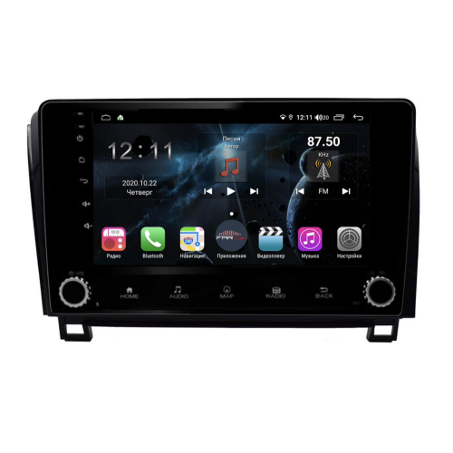Магнитола Farcar H790RB (S400) для Toyota Sequoia, Tundra 2008-2022 на Android 10.0 c кнопками