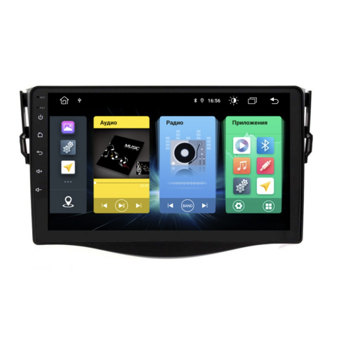 Штатная магнитола Vomi FX364R9-MTK-LTE для Toyota RAV4 (XA30) 2006-2013 на Android 10.0