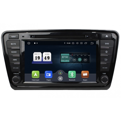 Штатная магнитола Roximo CarDroid RD-3201 для Skoda Octavia 3 2013-2018 (Android 10.0)