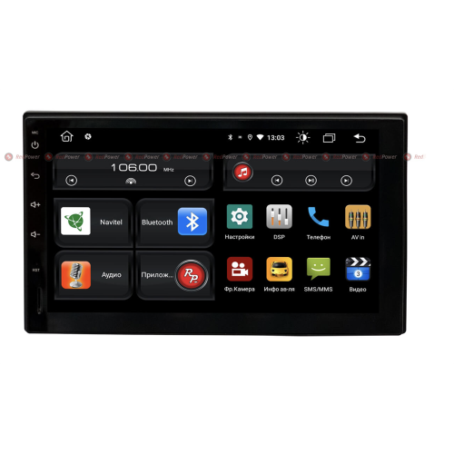 Штатная магнитола Автомагнитола для 2din RedPower 61000 на Android 10.0