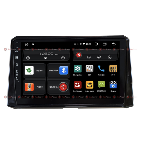 Штатная магнитола Redpower 61073 для Toyota Corolla (2019+) на Android 10.0 (КОМПЛЕКТАЦИИ СО ШТАТНОЙ МАГНИТОЛОЙ)