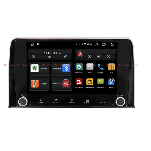 Штатная магнитола Redpower 61160 KNOB для Honda CR-V 5 (2017+) на Android 10.0