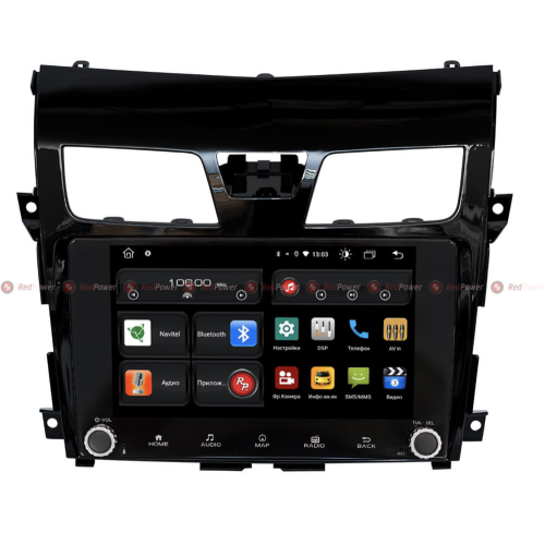 Штатная магнитола Redpower 61302 KNOB для Nissan Teana L33 2014-2021 на Android 10.0