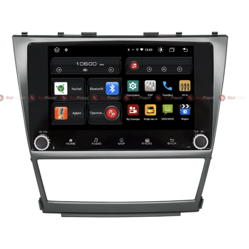 Штатная магнитола Redpower 61064 KNOB для Toyota Camry V40 климат (2006-2011) на Android 10.0