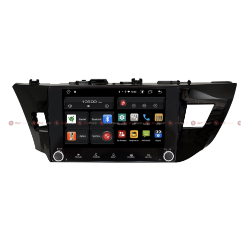 Штатная магнитола Redpower 61066 KNOB для Toyota Corolla (2013-2015) дорестайл на Android 10.0