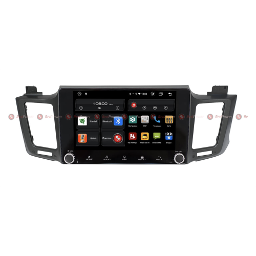 Штатная магнитола Redpower 61017 KNOB для Toyota RAV4 (CA40) 2013-2019 на Android 10.0