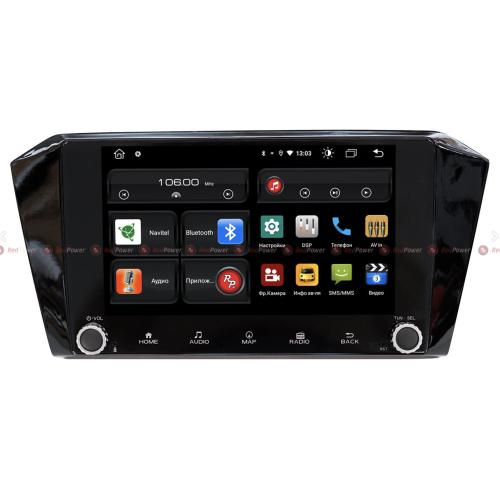Штатная магнитола Redpower 61401 KNOB для Volkswagen Passat B8 2015-2022 на Android 10.0