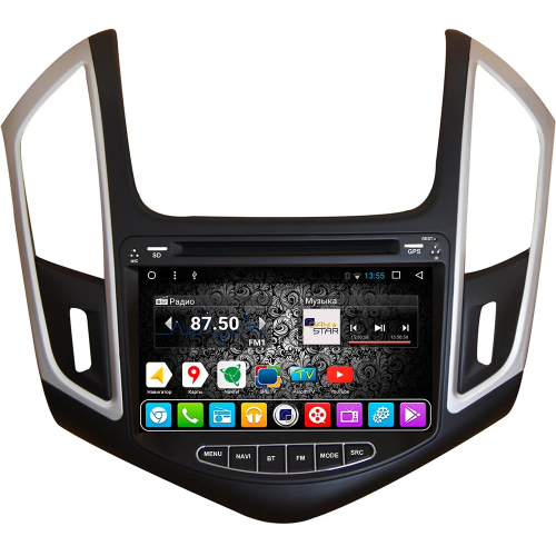 Штатная магнитола DayStar DS-7049HD для Chevrolet Cruze 2013+ на Android 9.0