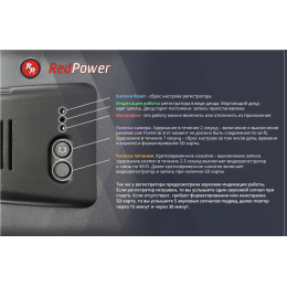 Штатный видеорегистратор Redpower DVR-VAG6-N Wi-Fi Full HD для VW и Skoda в коробе заднего заднего вида 2015+