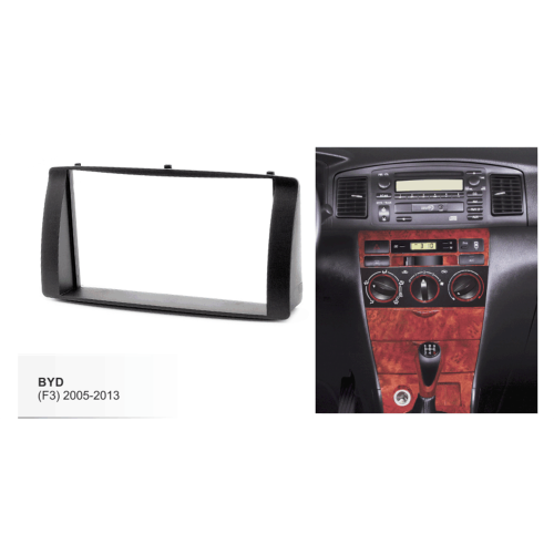 Переходная рамка для BYD F3 2005 - 2013 2 Din RP-BYF3/Intro RBD-N01