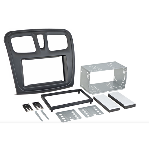 Переходная рамка Incar RFR-N33S для Renault Logan 2013+, Sandero 2012+ 2din (салазки)