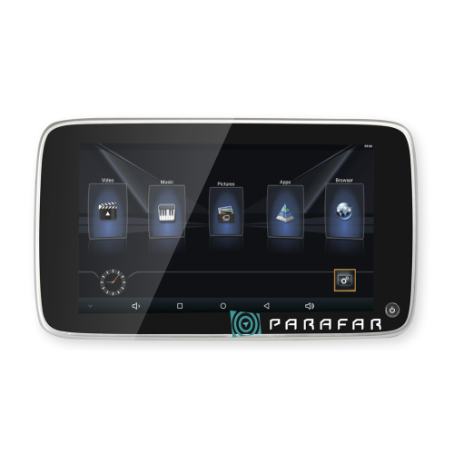 Монитор подвесной на подголовник Parafar Tech11 Android 6.0 экран 10,8 дюйма (1+8Гб)