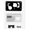 Камера заднего вида cam-009 для Toyota Corolla E120 2000-2007, Avensis 2001-2006, Lifan Solano (620)