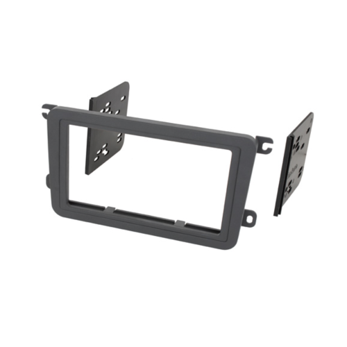 Переходная рамка Incar 99-9011 для VW Golf 5, Polo new, Amarok, Touran, Jetta, Passat B6,B7, Tiguan, SKODA Fabia new 2din (крепеж)